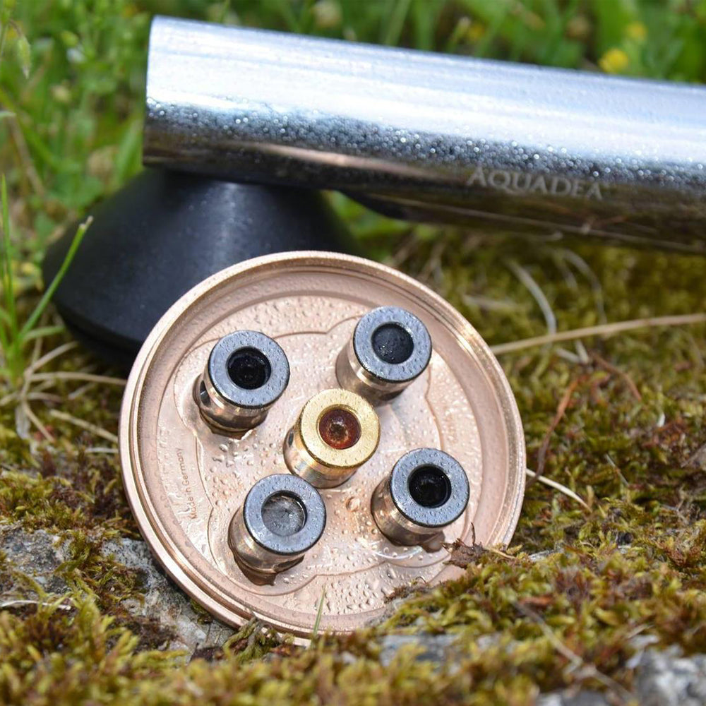 Vortex Showerhead: Tharan Beria | Bronze Edition | protection and cleaning