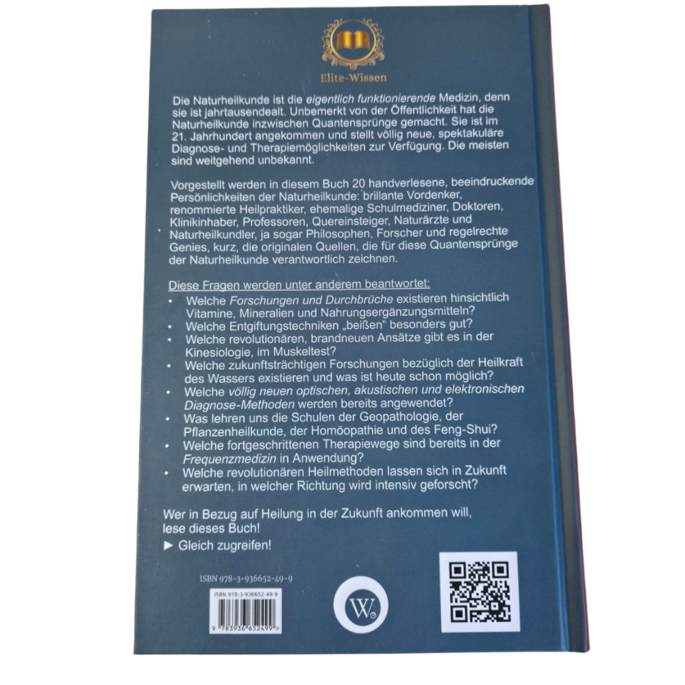 Revolutionäre Heilmethoden der Zukunft | mit Kapitel Aquadea / Werner Habermeier