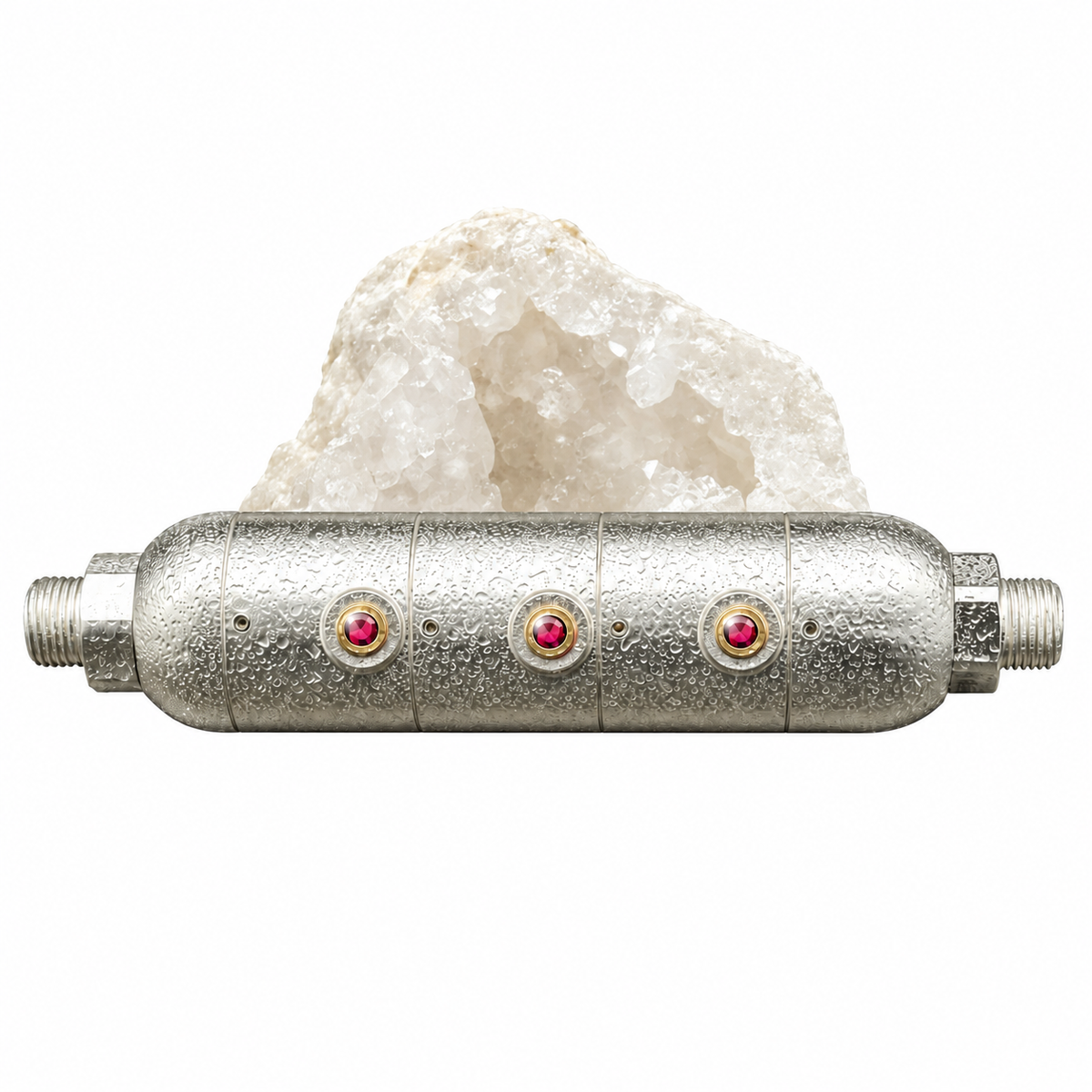Aquadea ZEN FLOW Set mit Kristallwirbel® Aquadea-Inline "Elevation" (dreistufig)