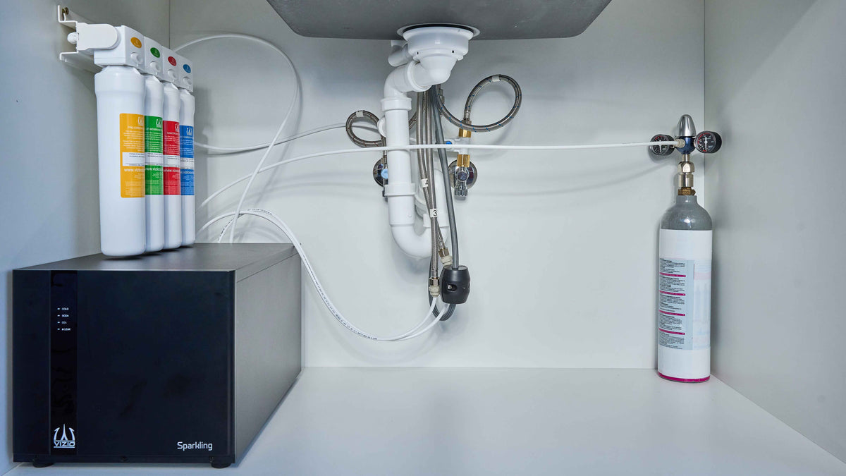 Sprudelmaschine CO2 Karbonator — Sprudel-, Kalt- und Tafelwasser
