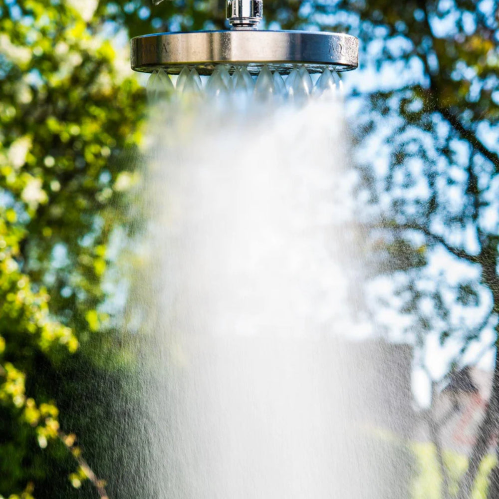 Kristallwirbel® Dusche "Titan-Portal Rubin" Maxi-Regen-Dusche