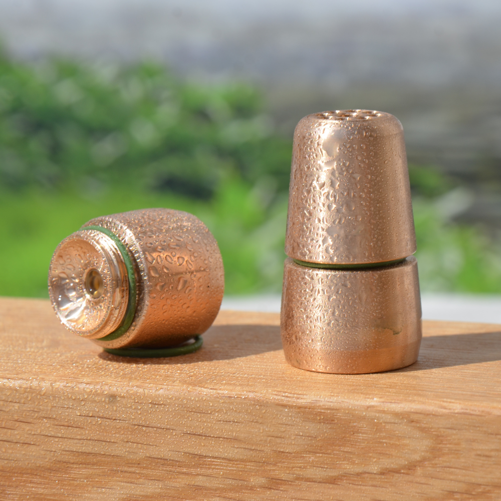 KRISTALLWIRBEL® Wasserwirbler ToneOne Basic Bronze - Zitronenchrysopras