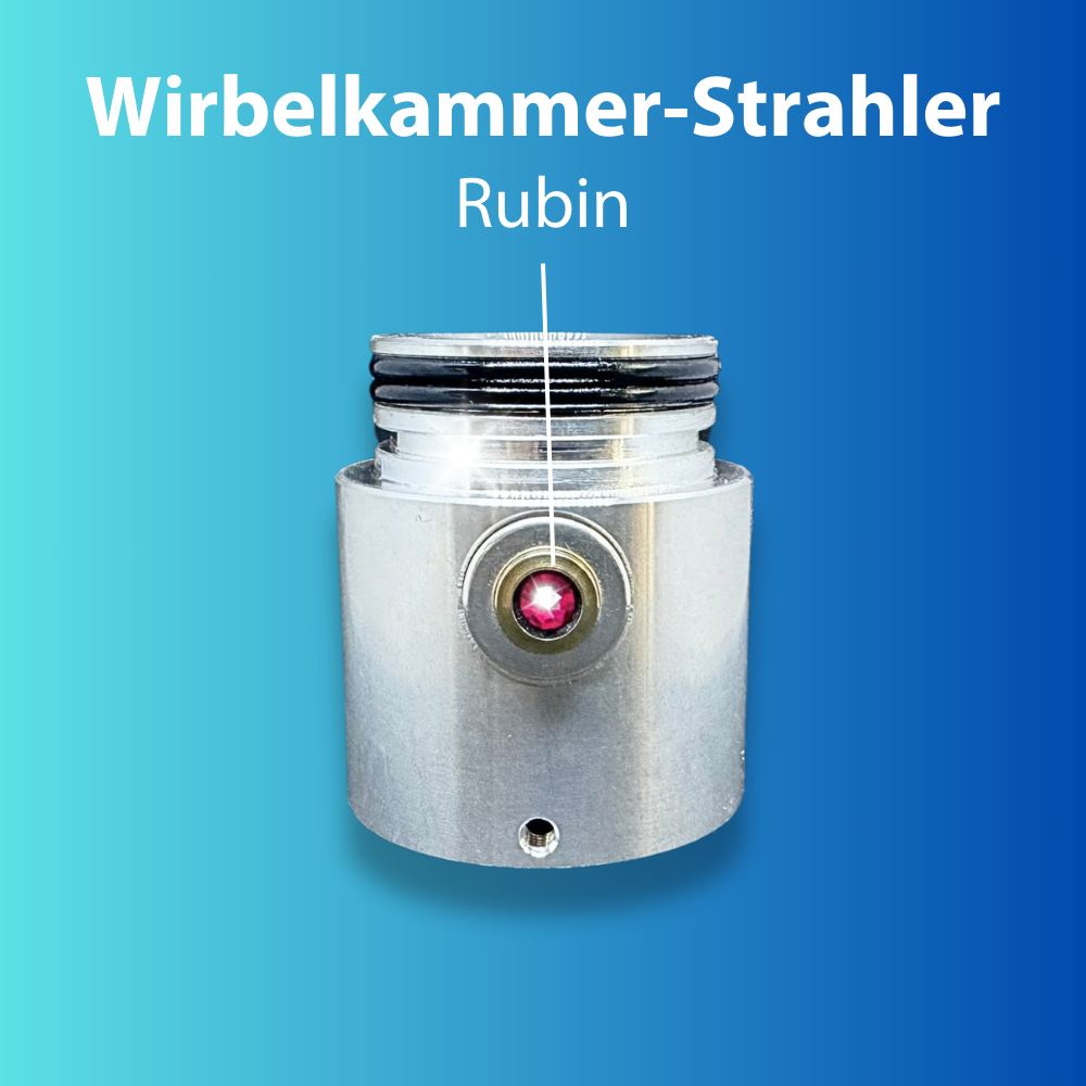 (NEW) Water swirler Inline Opulence 3 Blue Light (Aquamarine/Larima/Iolite)