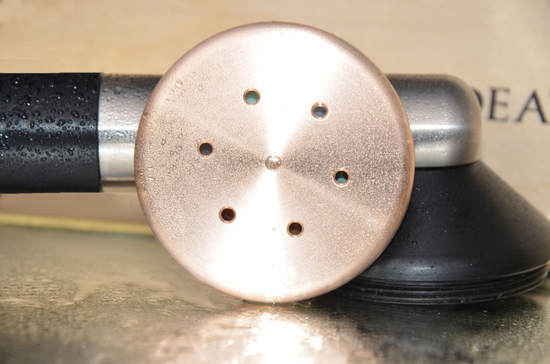 Kristallwirbel® Dusche "Courage 7" Bronze | Mut & Zuversicht