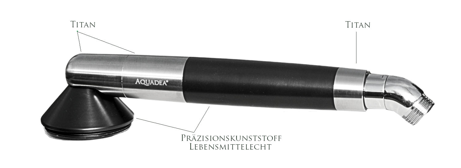 Kristallwirbel® Dusche "Prana Solaris 6" Gold - Titan | Erneuerung, Freude & Kraft