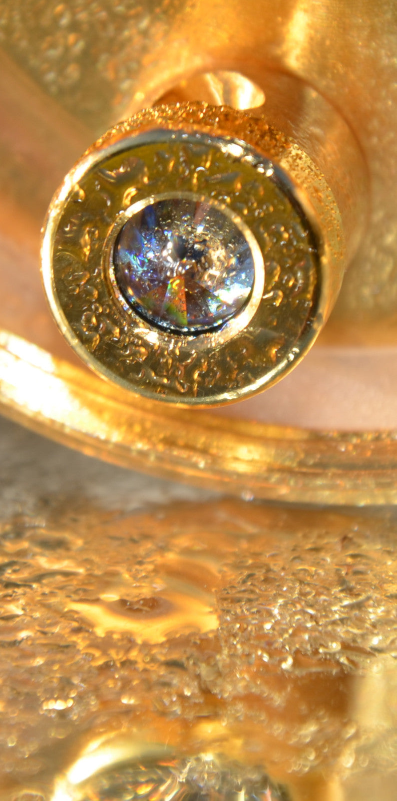 Kristallwirbel® Dusche "High-Gold Quantum" Titan-Gold |