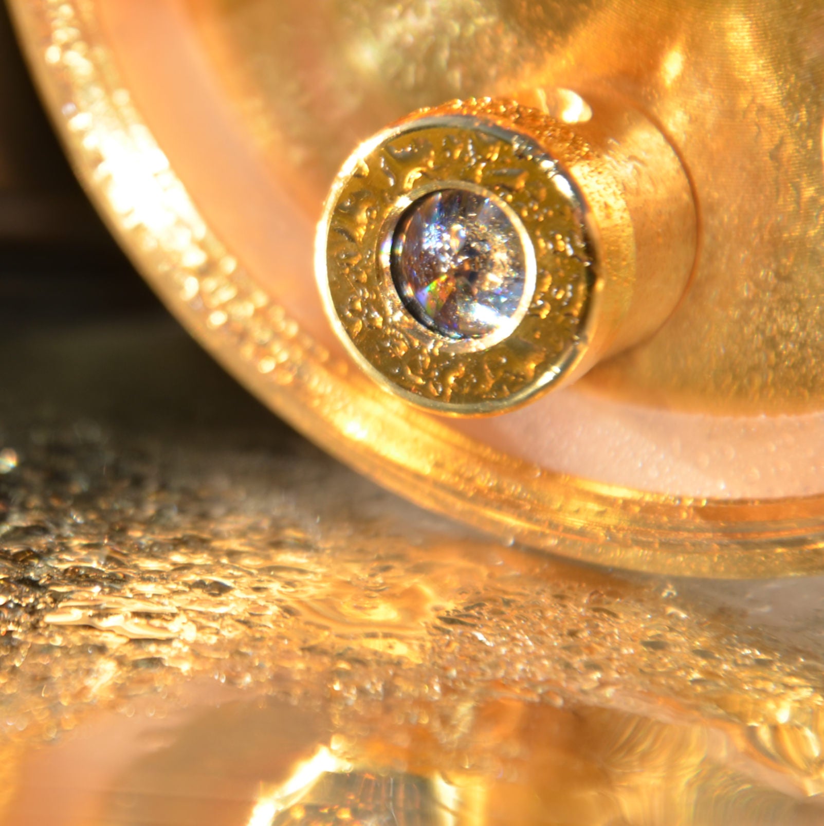 Kristallwirbel® Dusche "High-Gold Quantum" Titan-Gold |