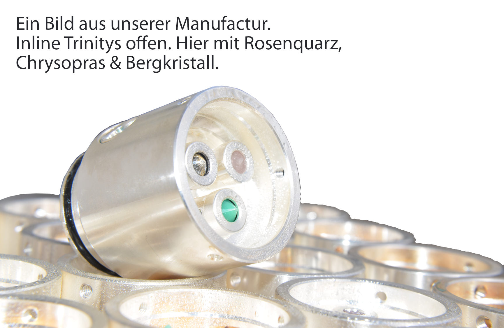 Bestes Trinkwasser. Rein & Lebendig. Untertisch Filter mit Inline Kristallwirbel-Einheit