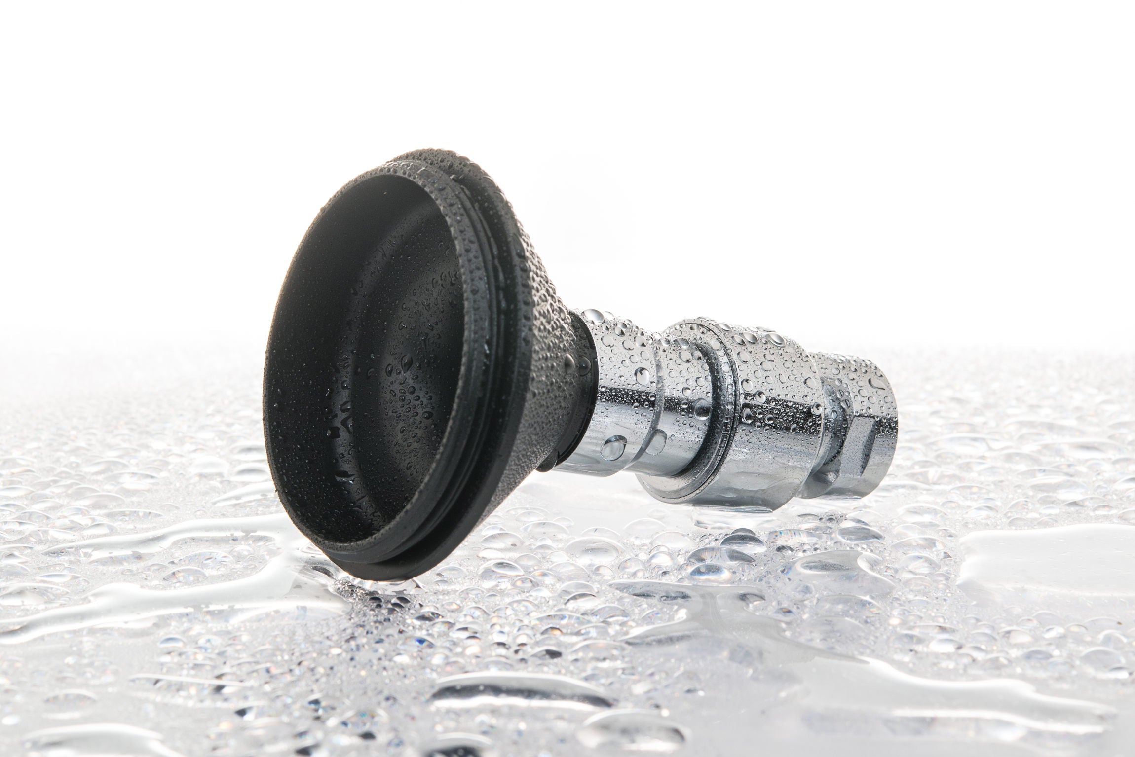 Kristallwirbel® Duschkopf Venus-Rose spezial | Silber-Bronze 6