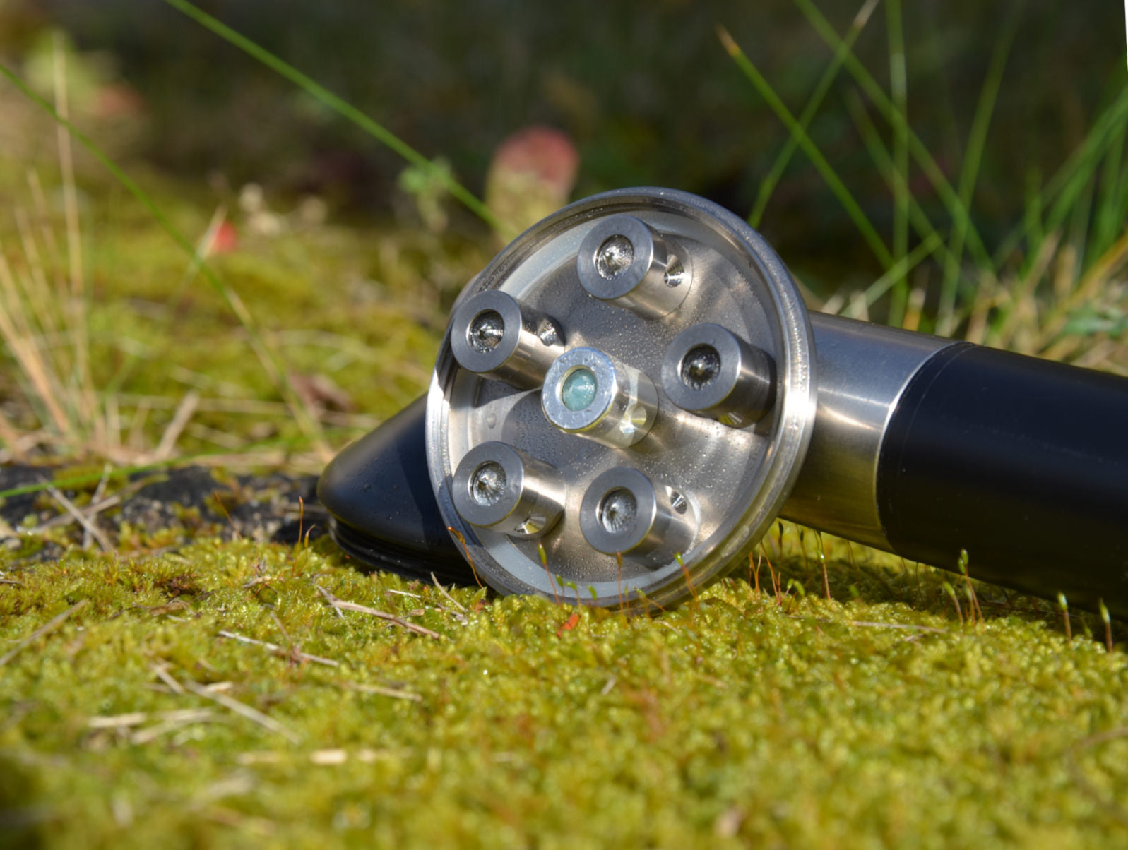 Kristallwirbel® Dusche „Waterfall 6“ - Titan | Klarheit & Verbindung