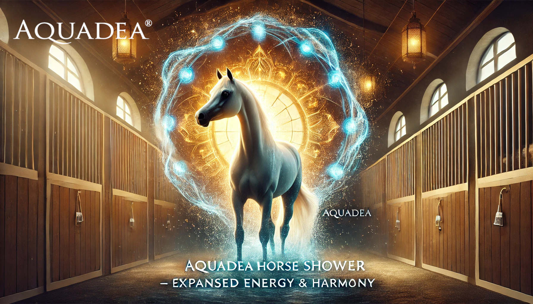 Power Vortex Energy Shower for Horses