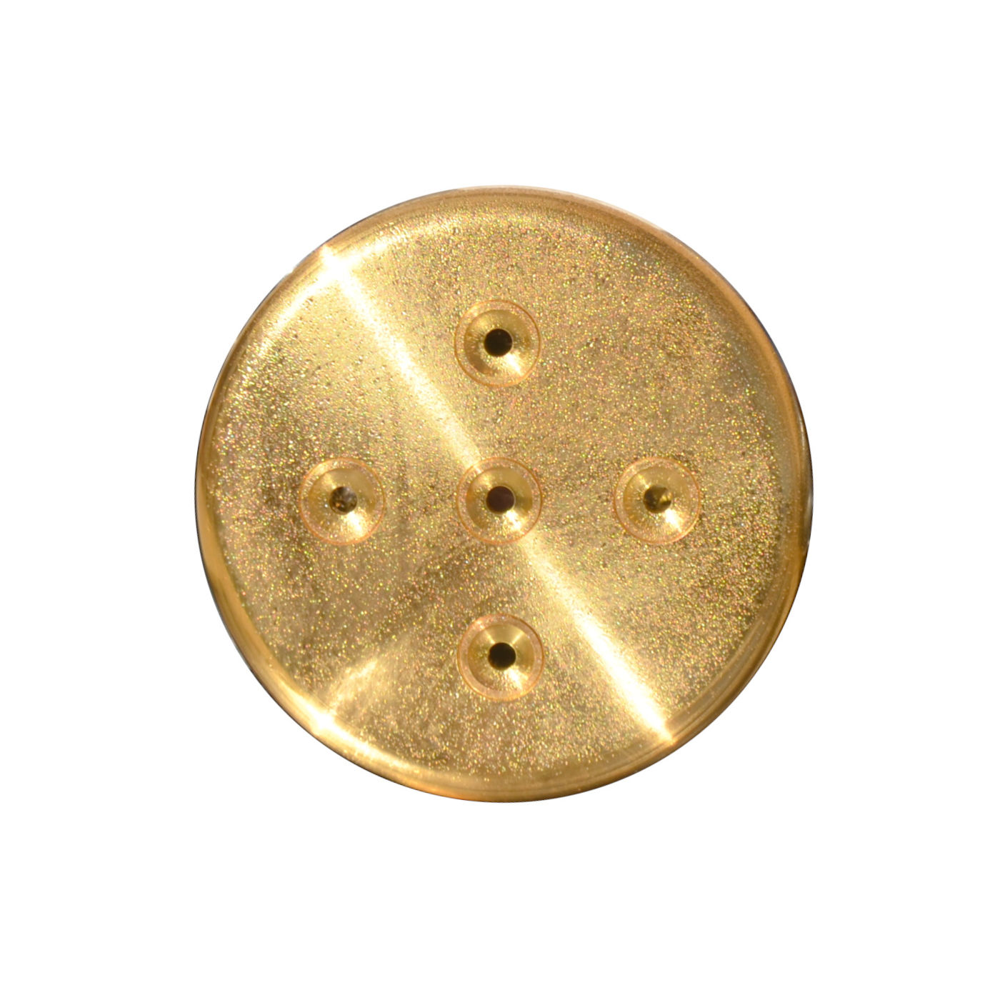 Kristallwirbel® Dusche "Prana Solaris 5" Titan-Gold | Erneuerung, Kraft & Befreiung