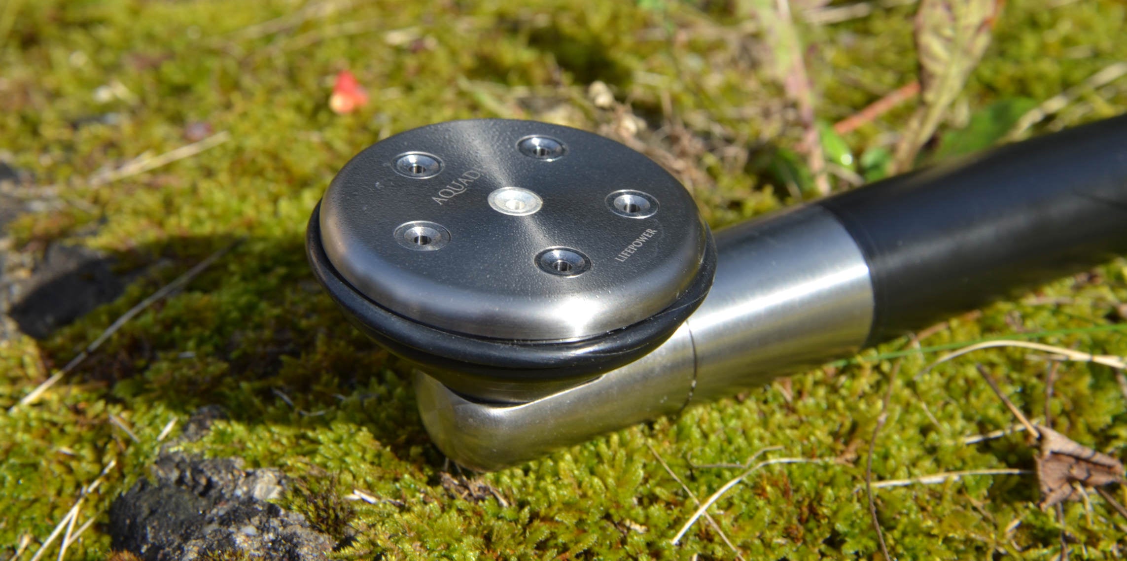 Kristallwirbel® Dusche „Waterfall 6“ - Titan | Klarheit & Verbindung