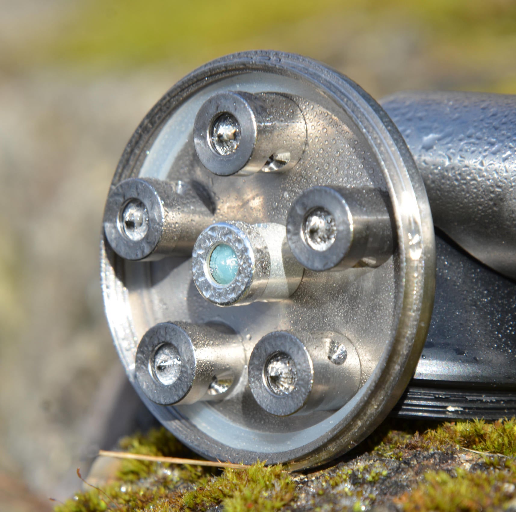 Kristallwirbel® Dusche „Waterfall 6“ - Titan | Klarheit & Verbindung