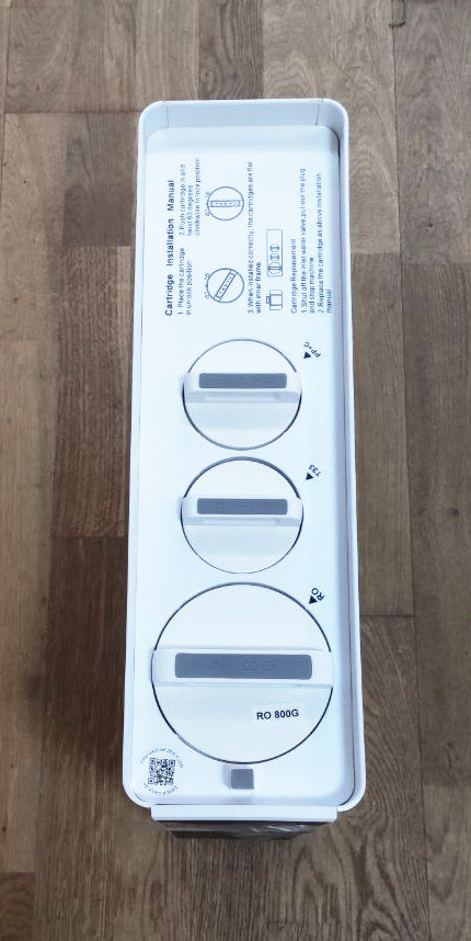 Aquadea "ZEN FLOW Set" – Direct Flow Umkehrosmoseanlage mit vorgeschaltetem Aquadea Kristallwirbel®-Inlinewirbler