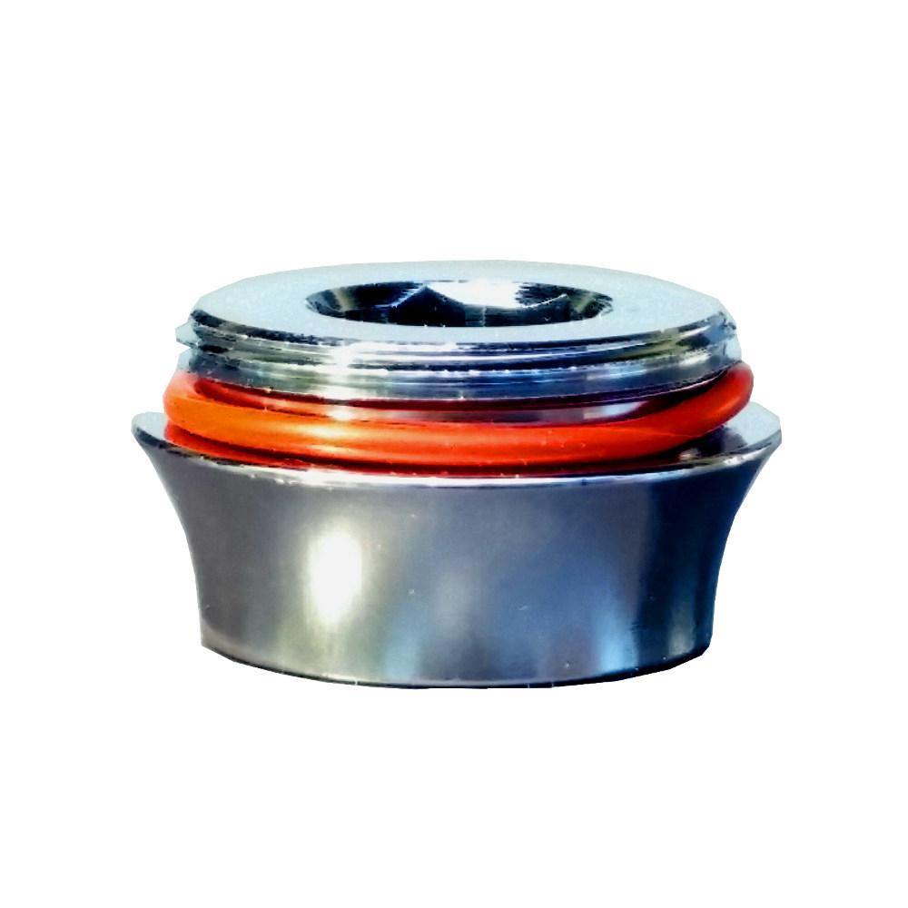 Adapter  M17 IG x M22 AG Perlator Adapter Chrom M17x1 Innengewinde x M22x1 Aussengewinde Übergang - AQUADEA GmbH