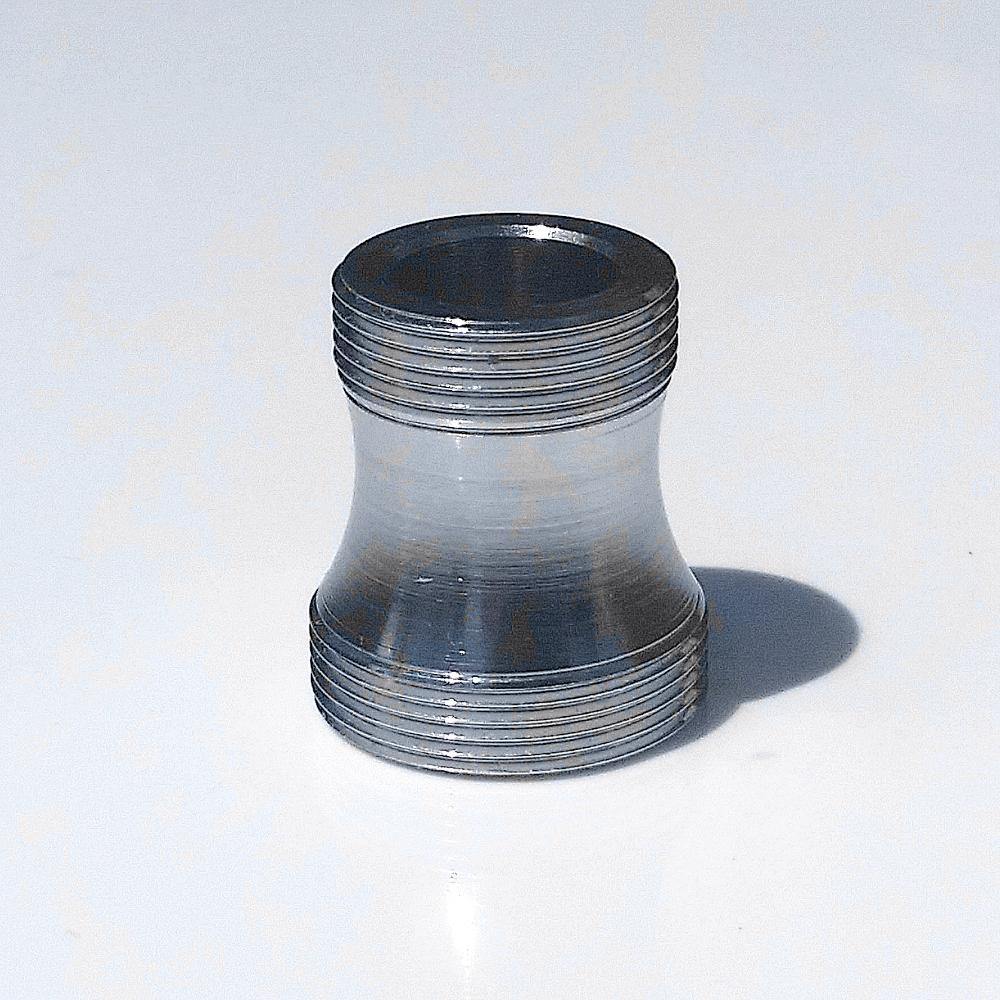 Adapter M18,5x1 AG x M22x1 AG, Chrom, lang (ca. 25 mm) - AQUADEA GmbH