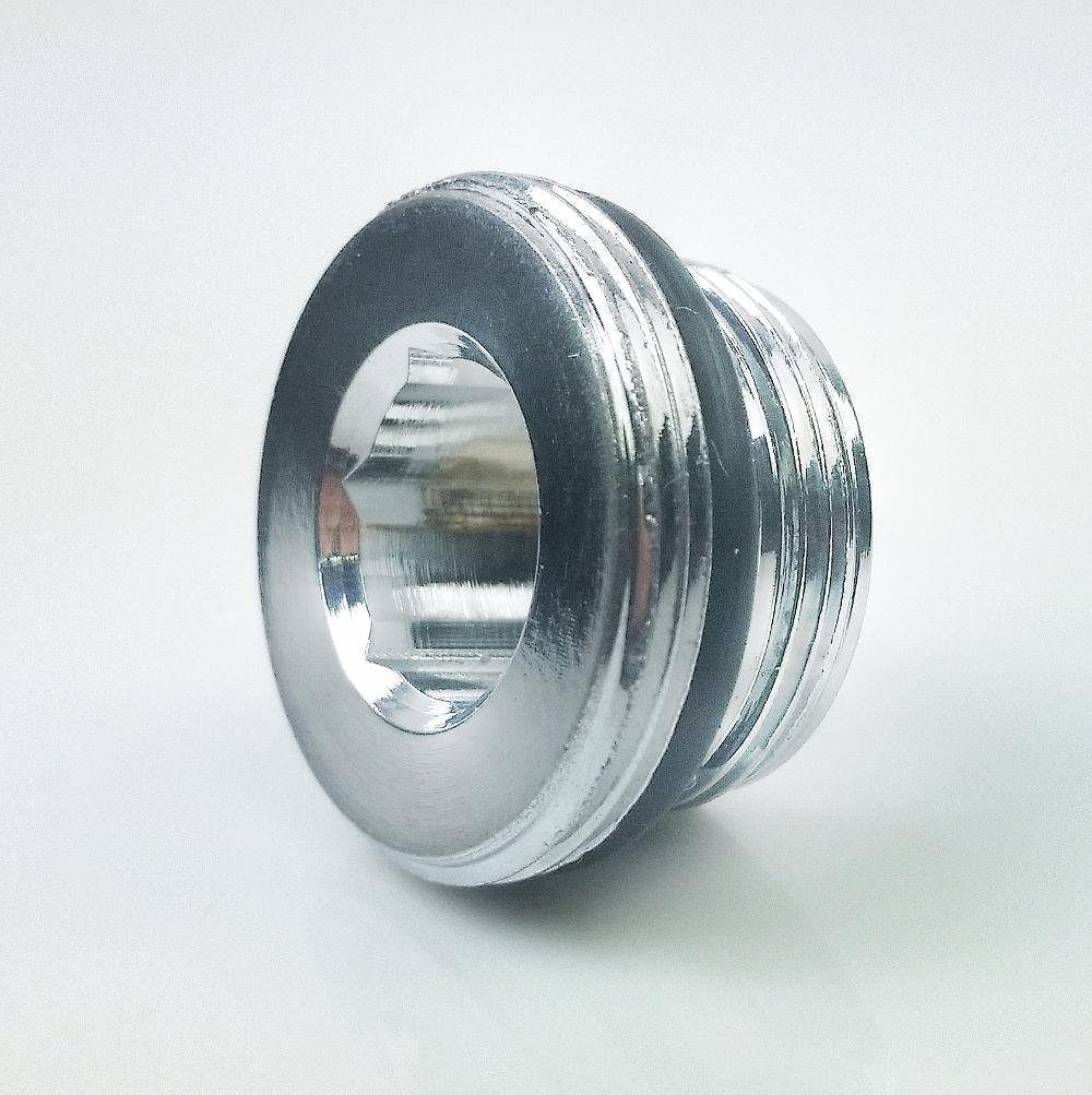 Adapter M18 AG x M22 AG Chrom kurz - AQUADEA GmbH