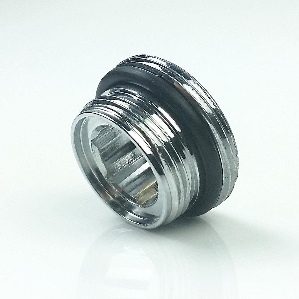 Adapter M18 AG x M22 AG Chrom kurz - AQUADEA GmbH