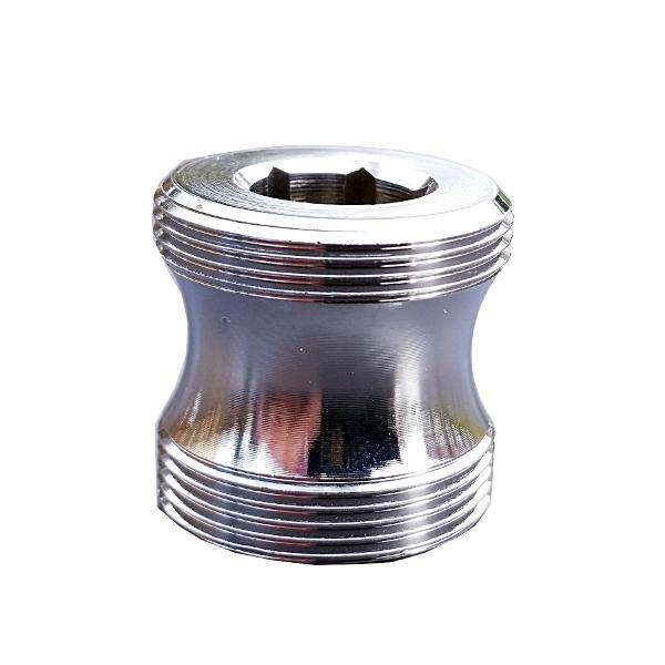 Adapter M21,5 AG x M22 AG, Messing verchromt – AQUADEA GmbH