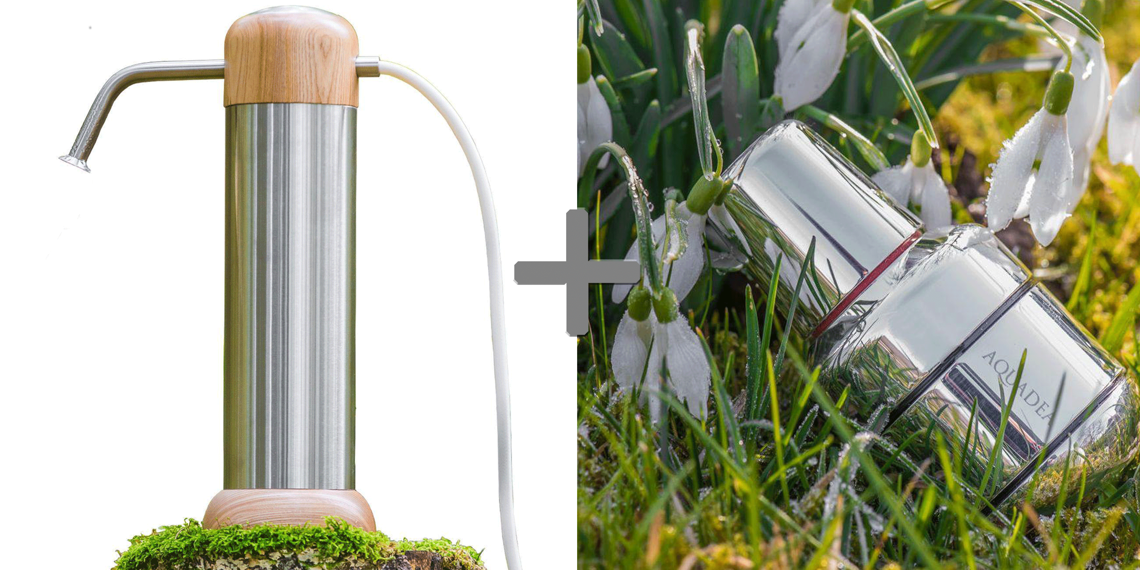 Trinkwasserfilter Okato Nature + Trinkwasser-Wirbler Trinity