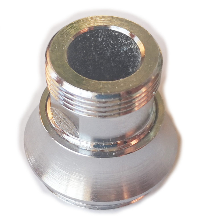 Adapter M17 AG x M22 AG Perlator, Chrom, Aussengewinde Übergang - AQUADEA GmbH