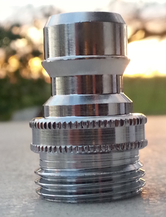 Adapter Nito 1/2" Zoll Steckverbinder mit Kupplung IG, Stecker Aussengewinde, Kupplung IG - AQUADEA GmbH