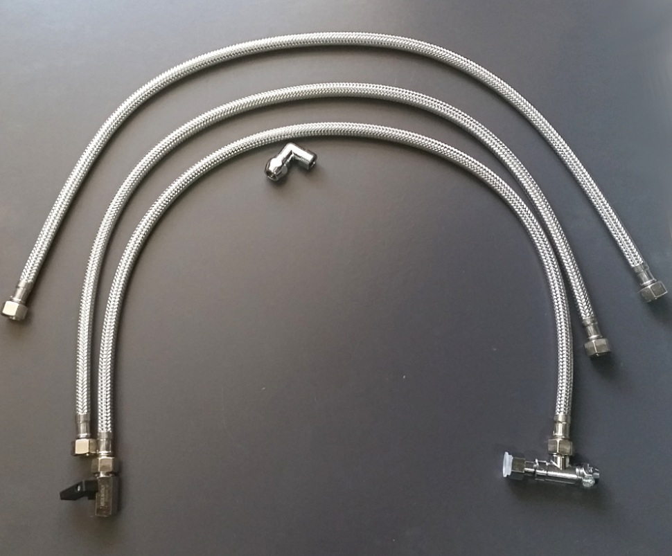 Schlauchset 3/8 Zoll - geeignet für Ukato Untertischfilter - AQUADEA GmbH