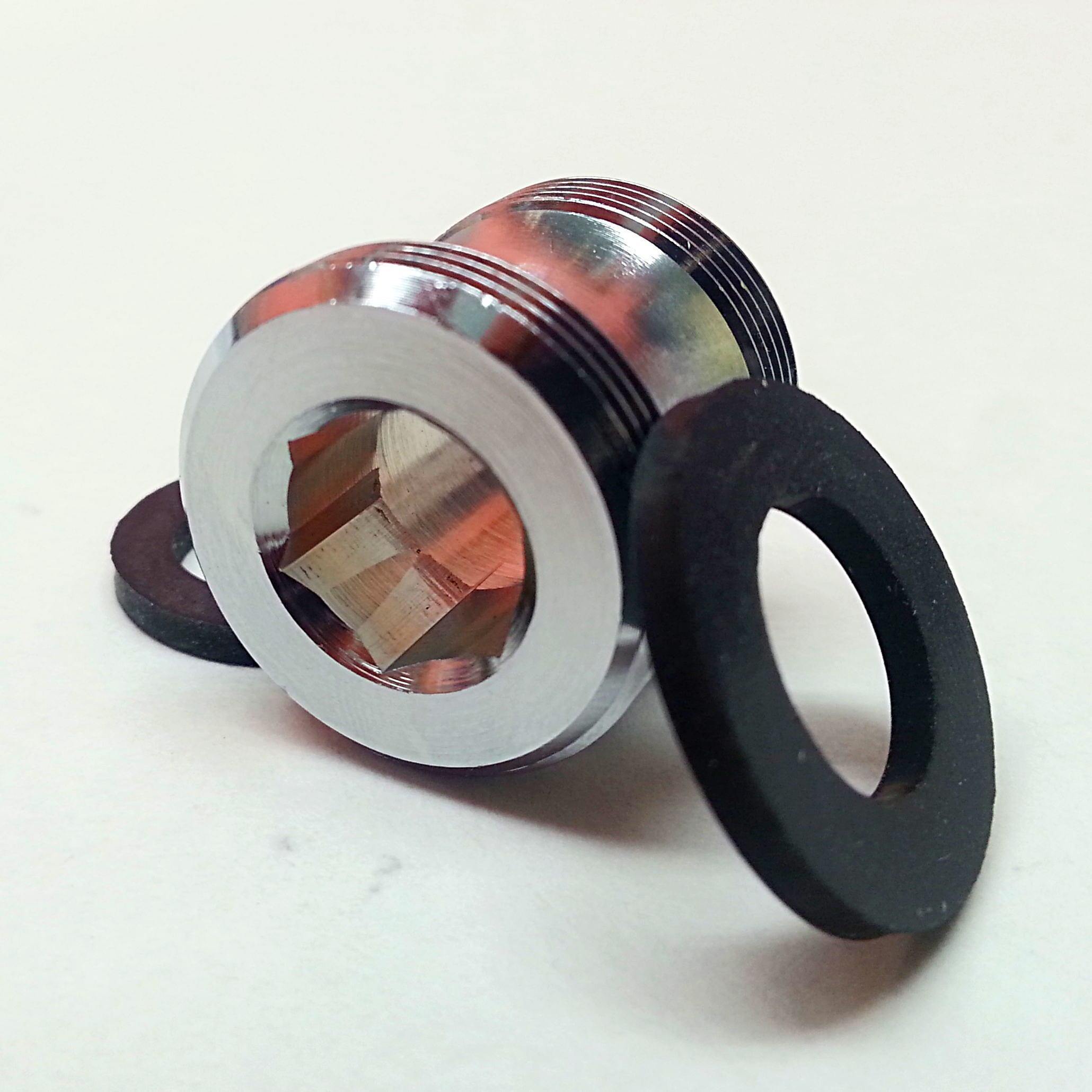 Adapter M20 AG x M22 AG Chrom | Blanco Mila HD - AQUADEA GmbH