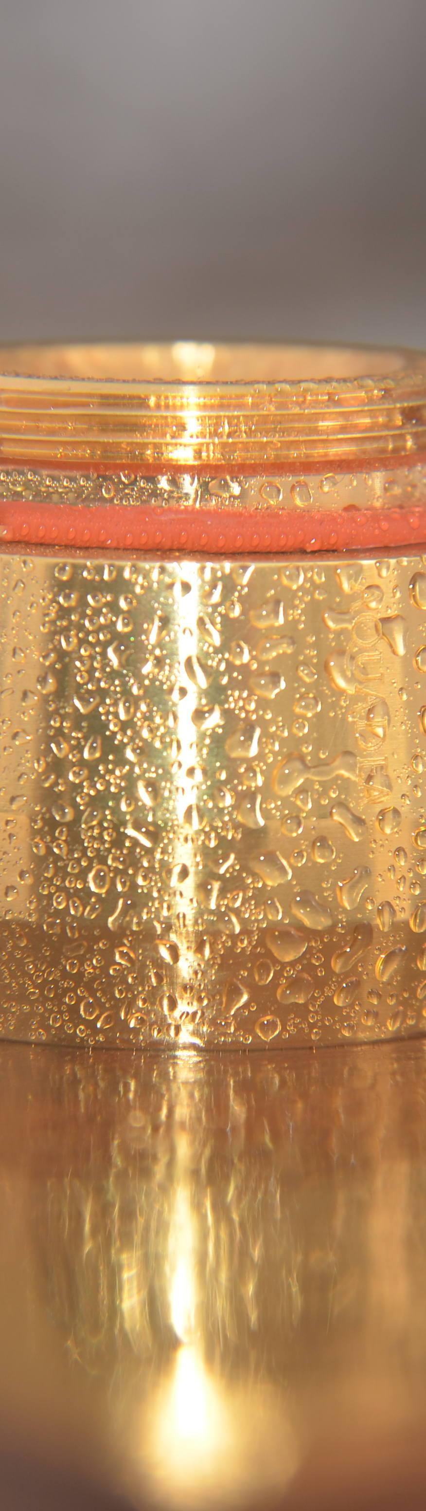 Kristallwirbel®-Kammer Wasserverwirbler LifeSource | Titan-Gold | "ToneOne" Erweiterungsmodul - AQUADEA GmbH