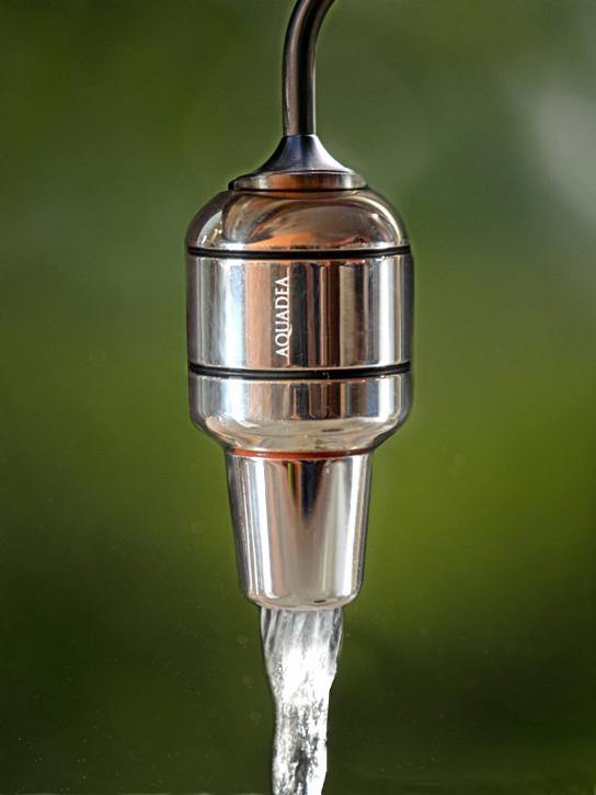 Kristall-Wirbelkammer Wasserverwirbler LifeSource "Trinity" | Silber - AQUADEA GmbH