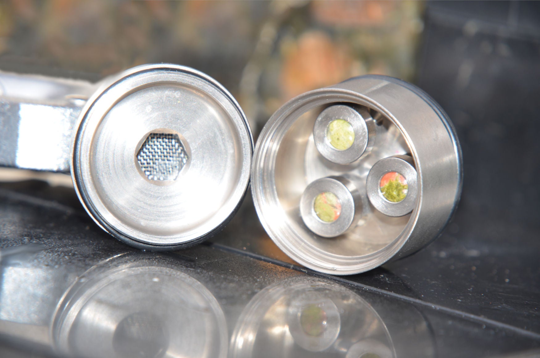 Kristallwirbel® Garten-Dusche "AquaJet - Erdenlicht"