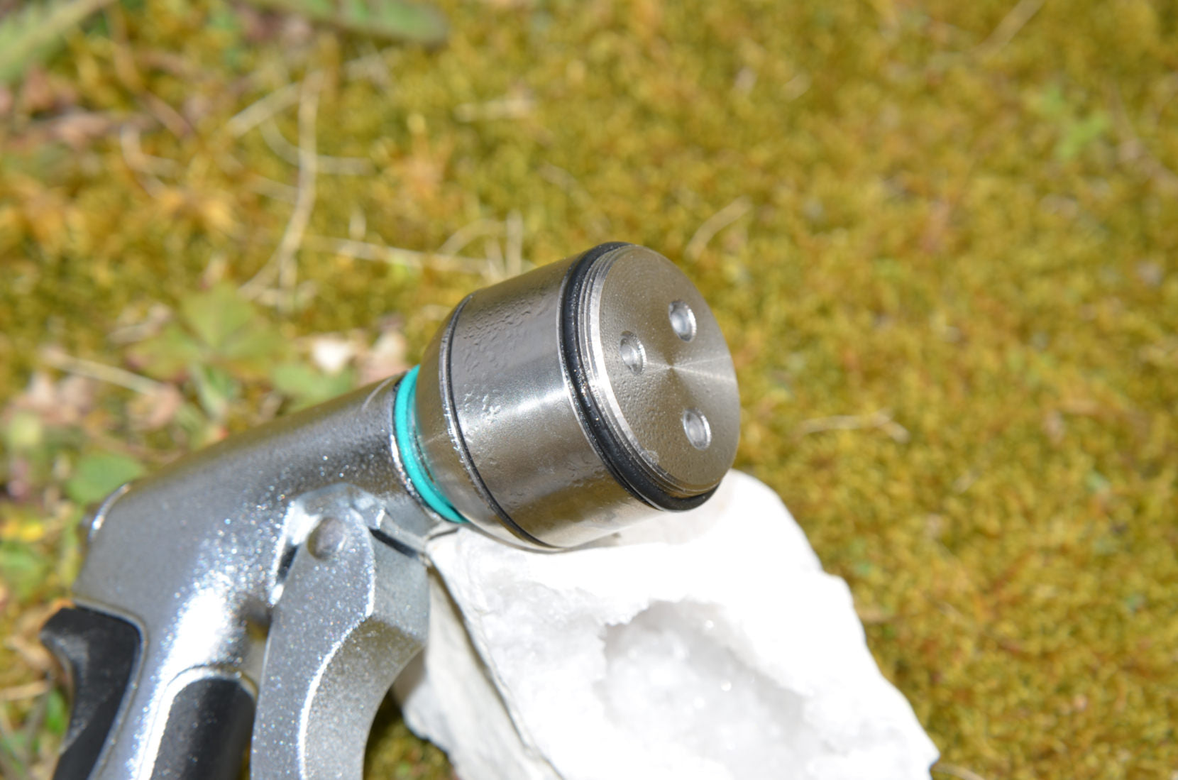 Kristallwirbel® Garten-Dusche "AquaJet - Erdenlicht"