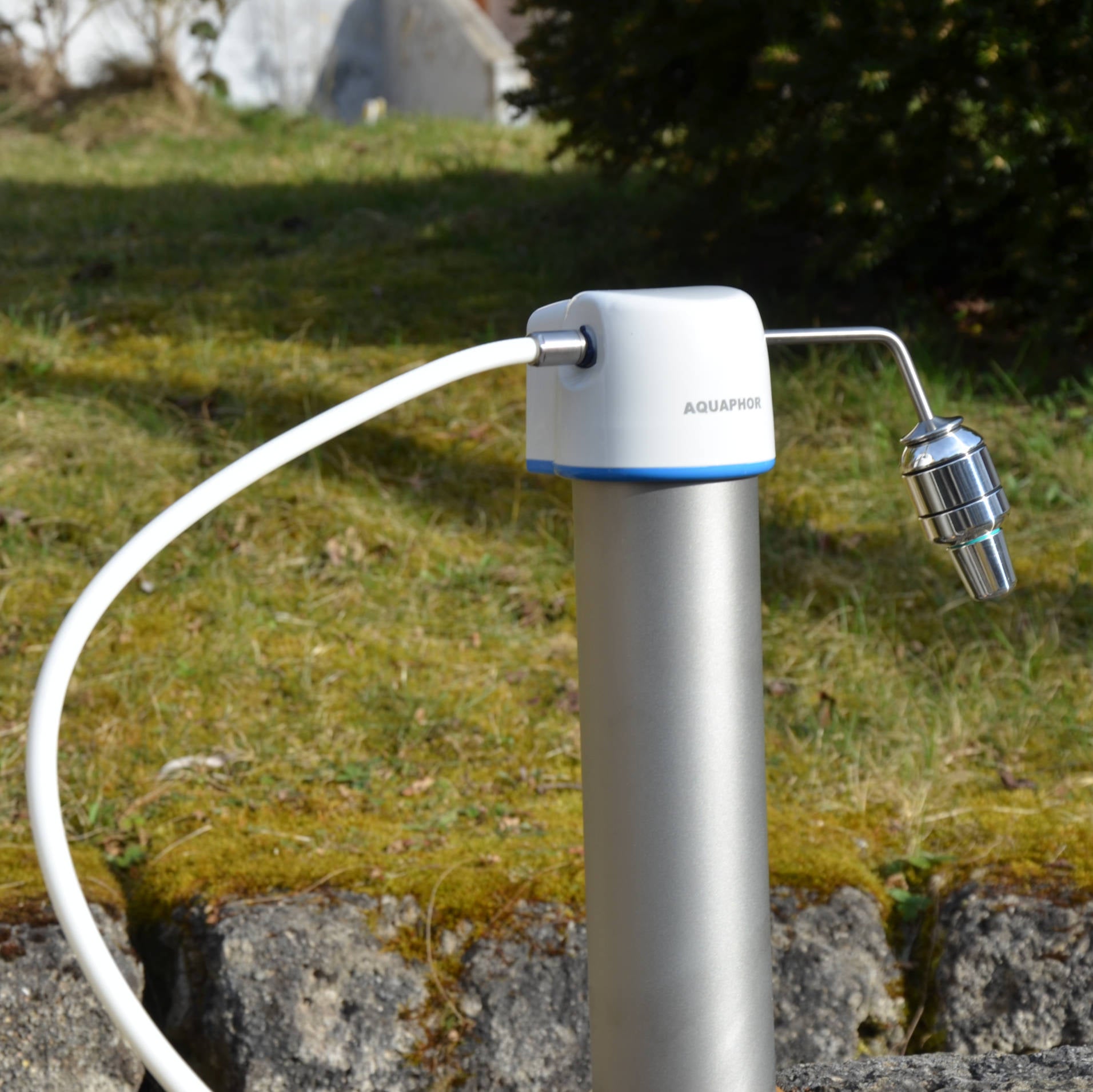 Auftischfilter Okato® Style mit Trinity-Silber Kristallwirbler | Licht. Struktur. Lebendigkeit.