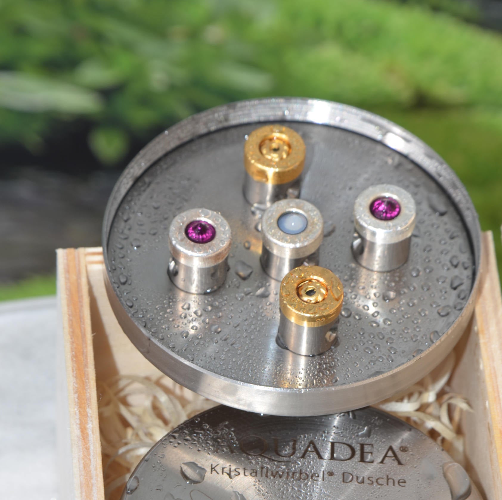 TALYA Essence | Kristallwirbel Dusche Libell 5 | Tantalum - Hafnium