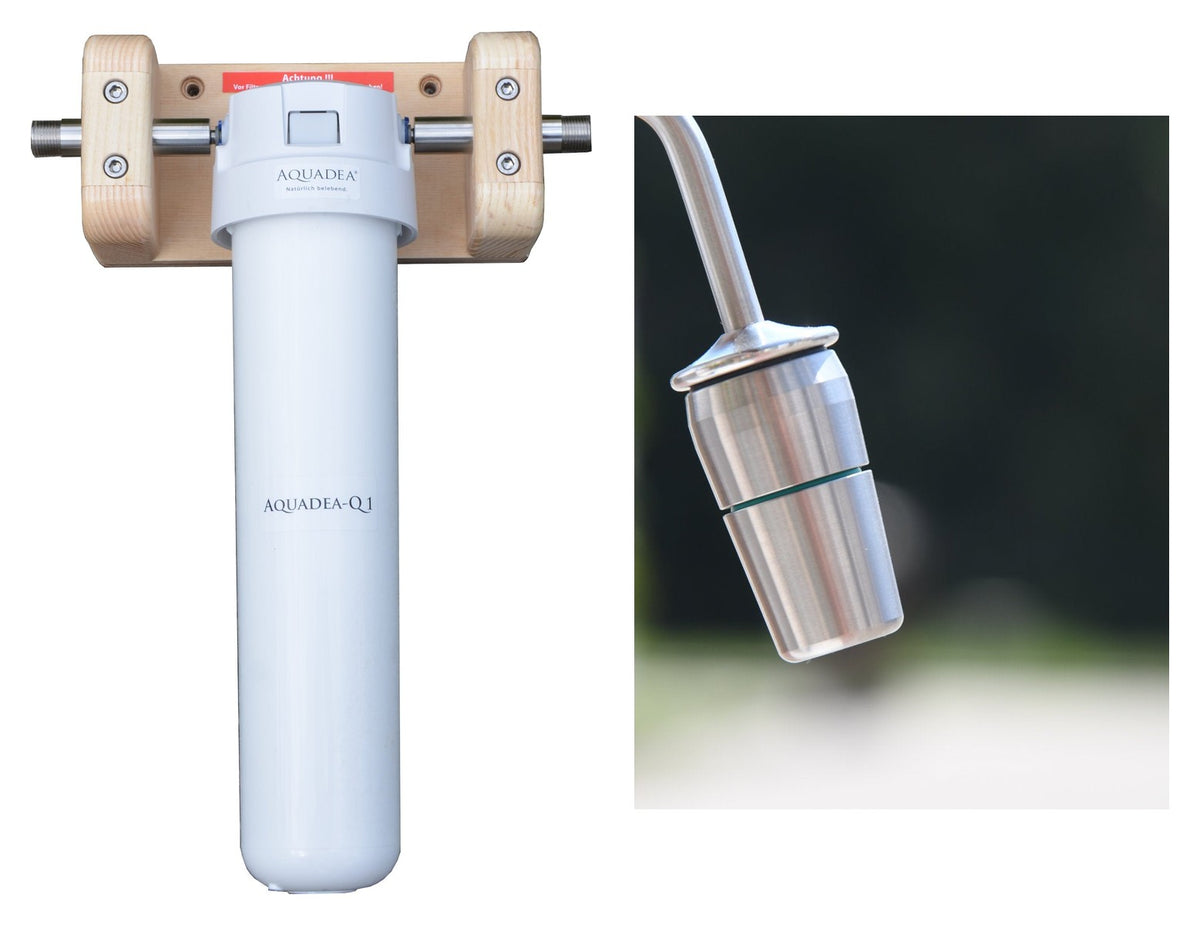 Untertischfilter Ukato mit Wasserwirbler ToneOne Basic Titan