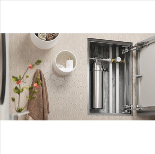 Aquadea® Vik Edelstahl-Hausfilter groß - bis 25 L/Min | Warmwasser