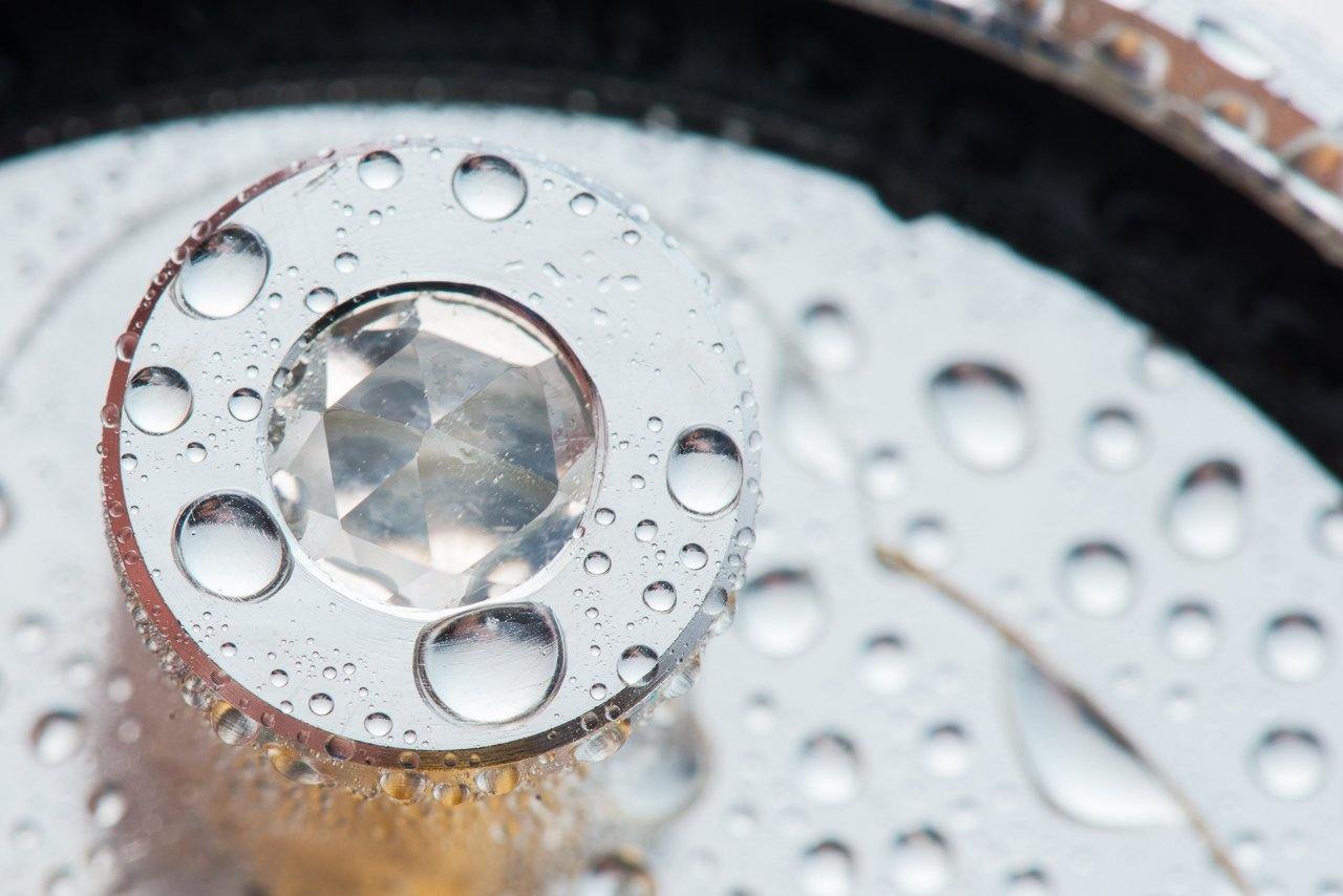 Kristallwirbel®-Kammer Duschkopf LifePower "Silamarine 5" | Silber - AQUADEA GmbH