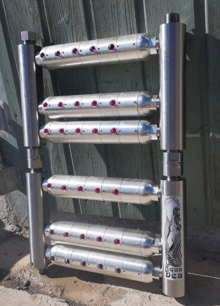 Kristallwirbel® Torus Tower | Haus Wirbel Anlage Level-5 | Lichtkuppel für das ganze Haus
