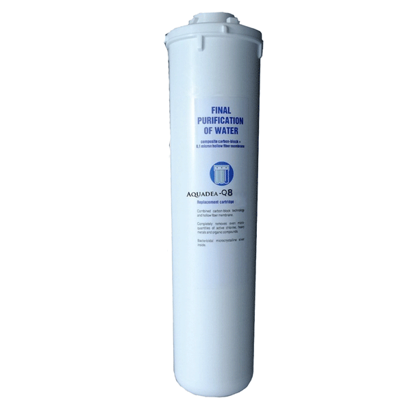 Filterkartusche "Aquadea-Q8" | Aktivkohleblock mit 0,8 Mikrometer Poren-Feinheit - AQUADEA GmbH