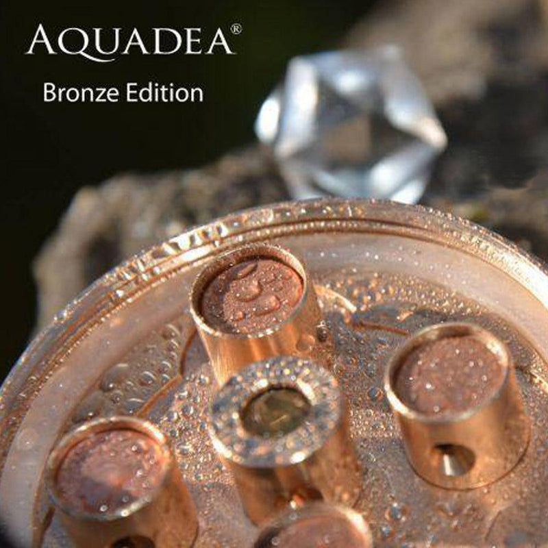 Kristallwirbel®-Kammer Duschkopf LifePower "Release 5" | Bronze-Kupfer - AQUADEA GmbH