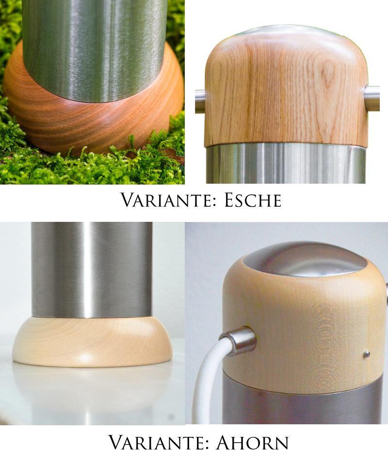 AUFTISCHFILTER "OKATO NATURE" | DESIGN-FILTER | SCHADSTOFF- UND KEIMFILTERUNG | HOLZ & EDELSTAHL - AQUADEA GmbH