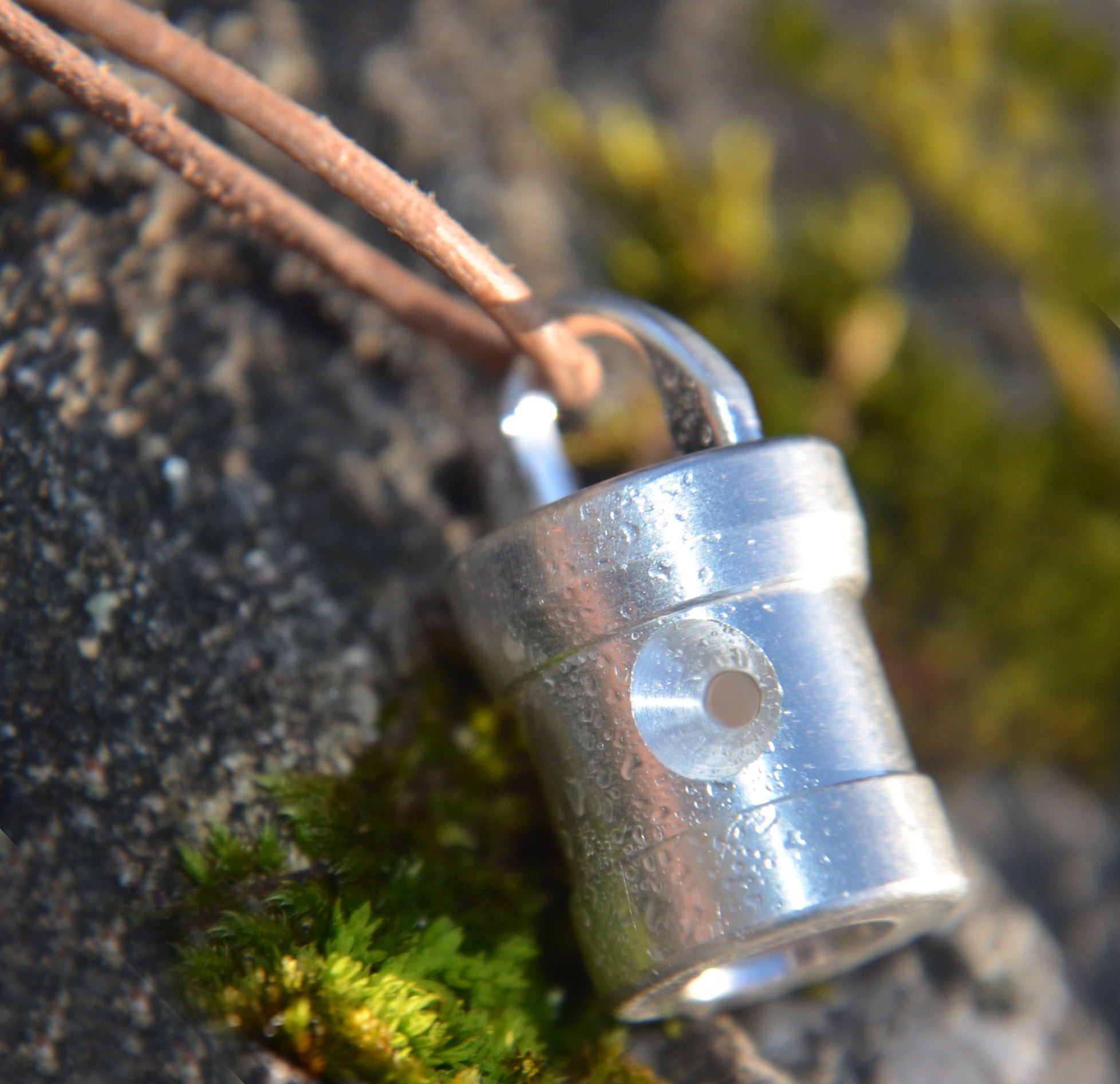 Herz-Kohärenz Kristallwirbel Schmuck Anhänger OPEN HEART Silber | Mondstein & Rosenquarz